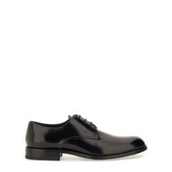 LEATHER LACE-UP DERBY SHOE