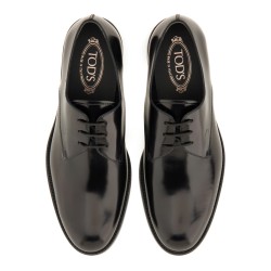 LEATHER LACE-UP DERBY SHOE