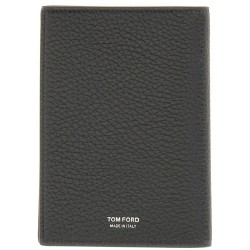 LEATHER "T" CARD HOLDER