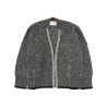 CARDIGAN WITH MOULINÉ WORKMANSHIP