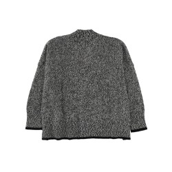 CARDIGAN WITH MOULINÉ WORKMANSHIP