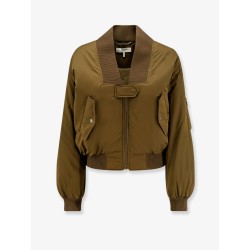 Nylon bomber jacket