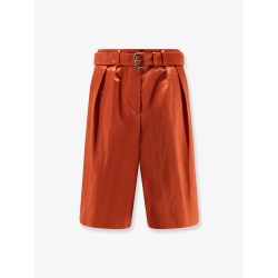Cotton blend bermuda shorts