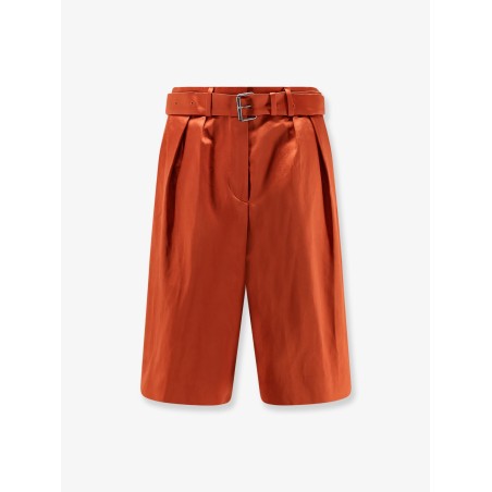 Cotton blend bermuda shorts