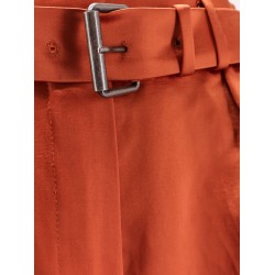 Cotton blend bermuda shorts