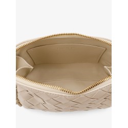 Concert Pouch leather crossbody bag with Intrecciato motif