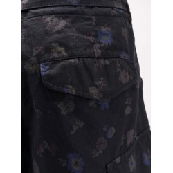 Printed cotton shorts