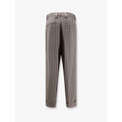Pakora viscose trousers with striped motif