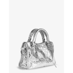 Le City Mini metallic leather crossbody bag