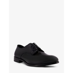 Patent leather lace-up