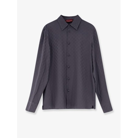 GG Jacquard silk shirt