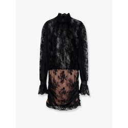 Ysolde lace mini dress