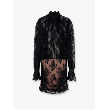 Ysolde lace mini dress