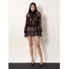 Ysolde lace mini dress