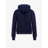Cotton blend sweatshirt with hood
