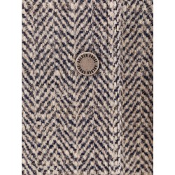 Herringbone fabric jacket