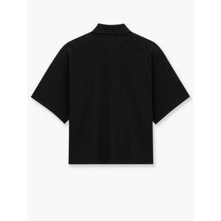 Cotton blend polo shirt