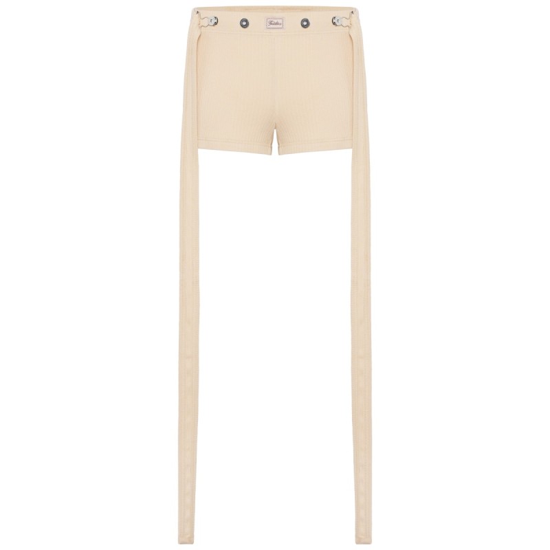 SHORTS WITH LOGO PATCH