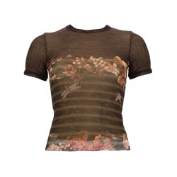 T-SHIRT WITH "MARINIÈRE GRAPE" PRINT