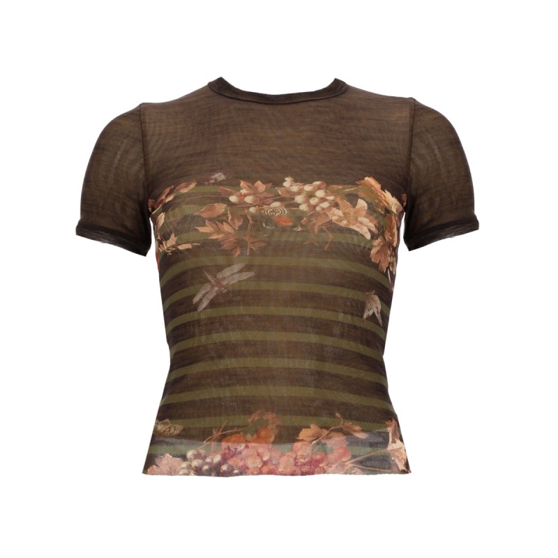 T-SHIRT WITH "MARINIÈRE GRAPE" PRINT