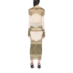 TOP WITH "CARTOUCHE" PRINT