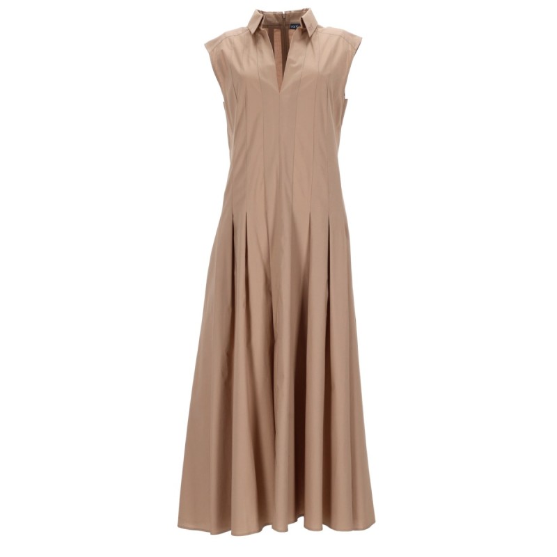 SLEEVELESS COTTON DRESS