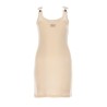 MINI DRESS WITH LOGO PATCH