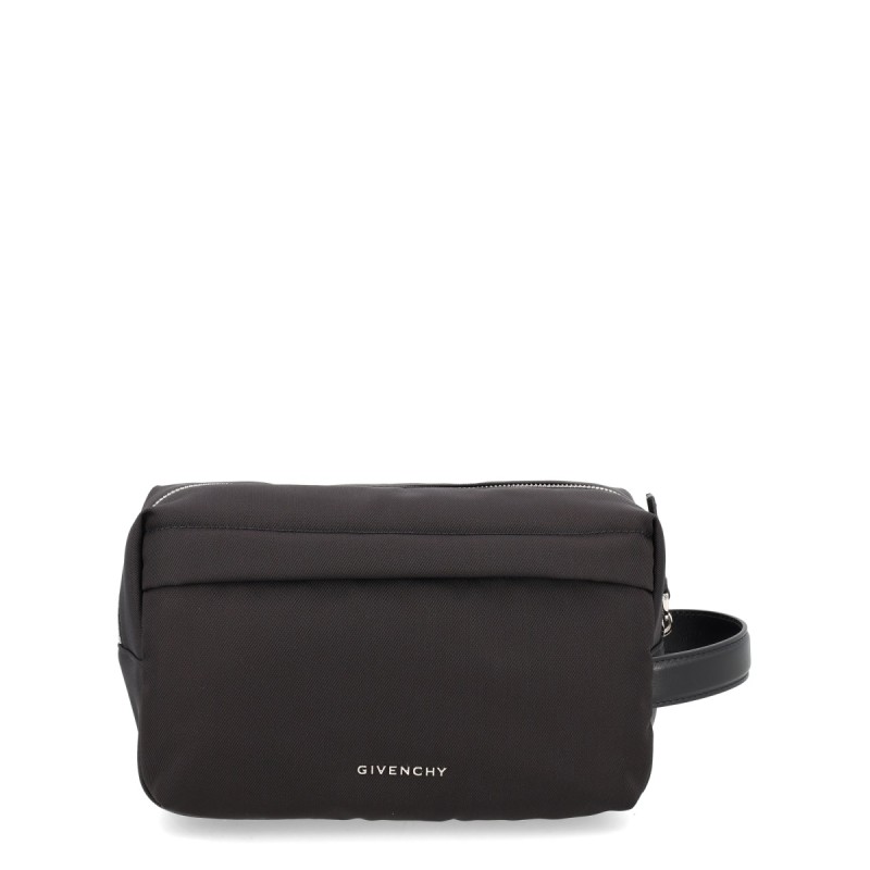 CLUTCH BAG WITH LOGO