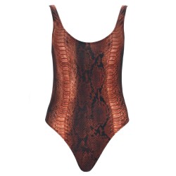 PYTHON PRINT ONE PIECE SWIMSUIT