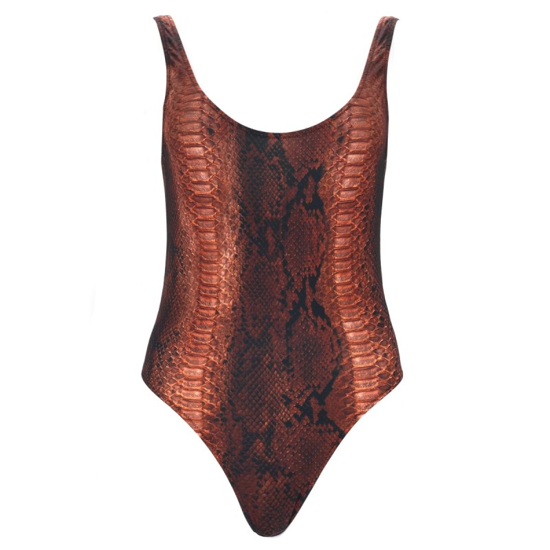 PYTHON PRINT ONE PIECE SWIMSUIT