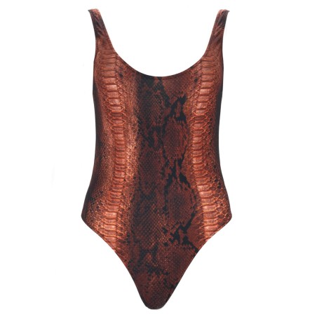 PYTHON PRINT ONE PIECE SWIMSUIT