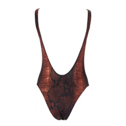 PYTHON PRINT ONE PIECE SWIMSUIT