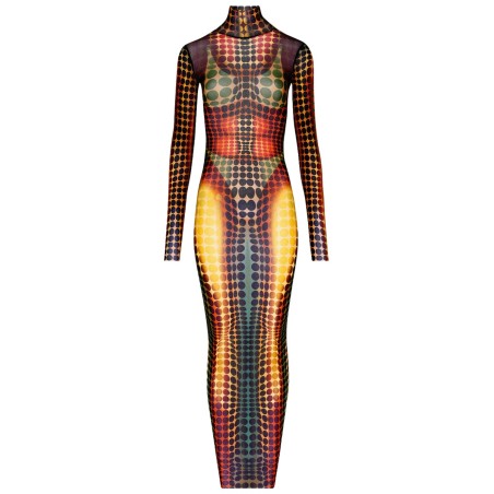 LONG DRESS WITH PRINT