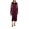 MIDI DRESS WITH CUT-OUT DETAIL