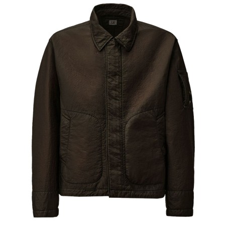 JACKET WITH LOGO PATCH