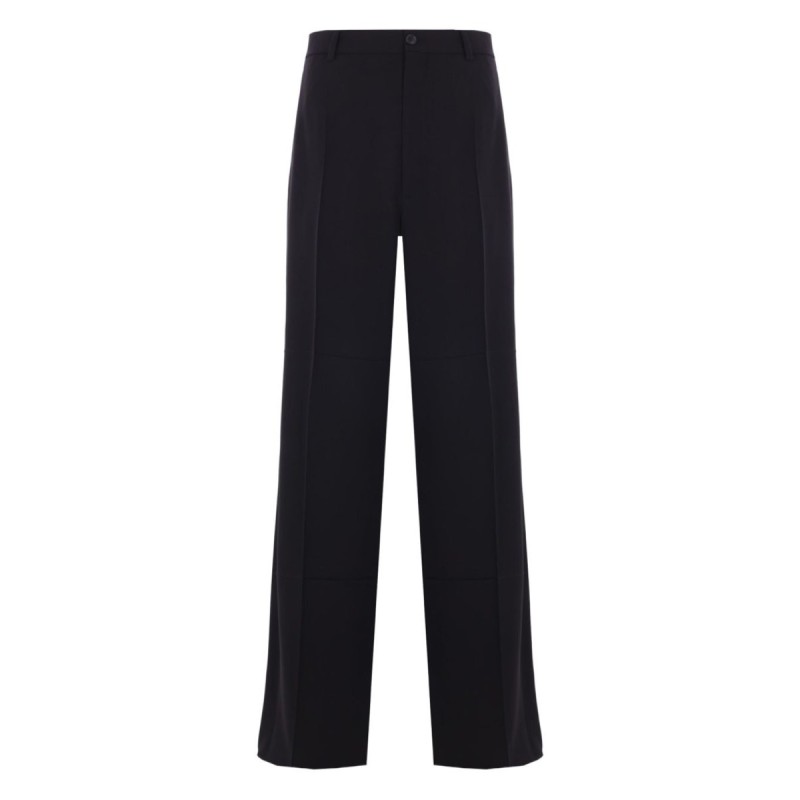 WOOL BLEND TAILORED PANTS
