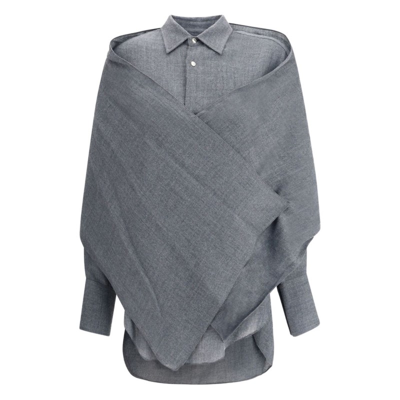 "GIORGIA" SHIRT WITH SCARF