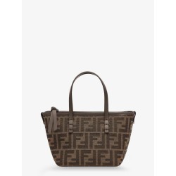 Mini Roll FF jacquard fabric crossbody bag