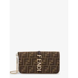 Wallet on Chain FF fabric crossbody bag