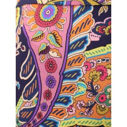 Multicolor viscose skirt