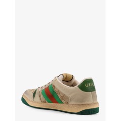 Screener GG vintage leather low-top sneakers