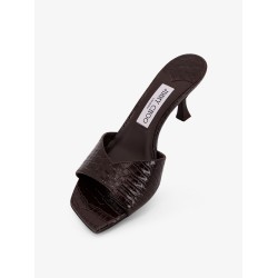 Skye printed leather sandals