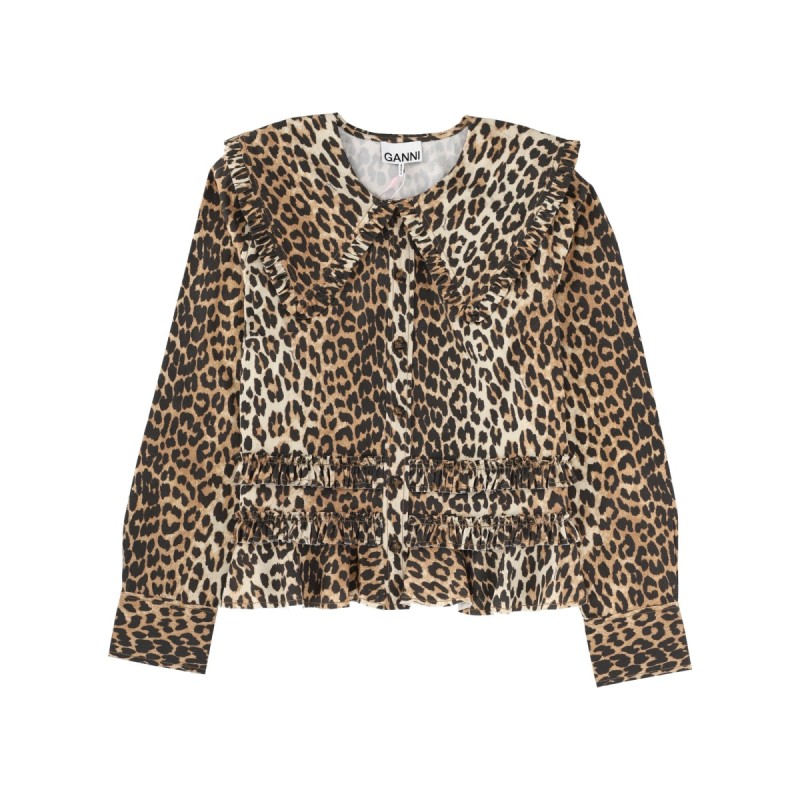 SHIRT WITH WIDE COLLAR