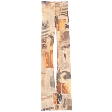 PANTS WITH "JOURNAL" PRINT