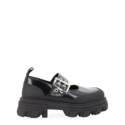 BALLERINA WITH LOGO BUCKLE