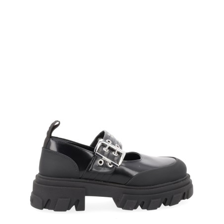 BALLERINA WITH LOGO BUCKLE