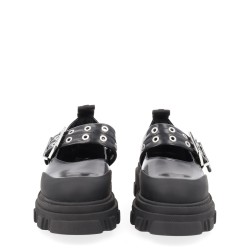 BALLERINA WITH LOGO BUCKLE