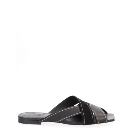 CROSS-STRAP SANDAL