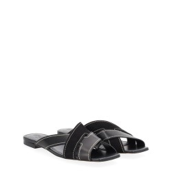 CROSS-STRAP SANDAL