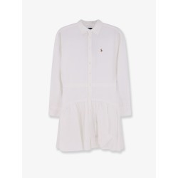 Cotton shirt dress
